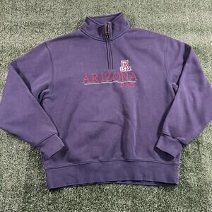Jansport navy blue Quarter-Zip U of Arizona. Size L